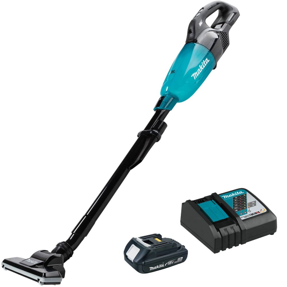 Makita USA LXT Cordless Rechargeable Bagless Dry Commercial Stick Vacuum MPN:XLC09R1B