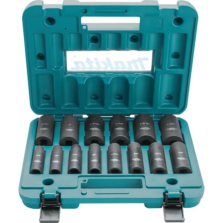 Drive Deep Well Impact Socket Set, 1/2 MPN:A-96372