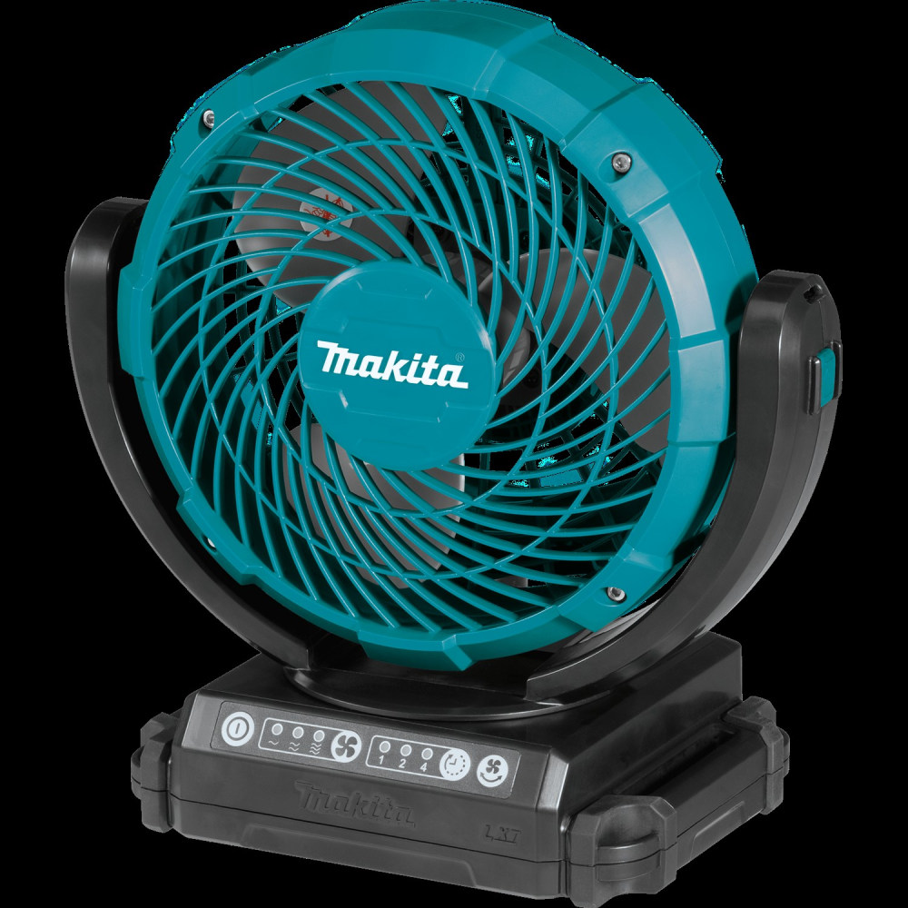 Makita USA LXT 7-1/8in 3-Speed 18V Lithium-Ion Cordless Fan, 19-3/8inH x 10-5/8inW x 5-7/8inD, Makita Blue MPN:DCF102Z