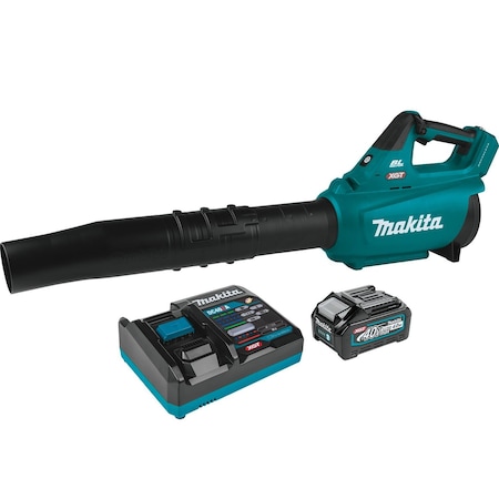 Battery Powered Handheld XGT Leaf Blower Kit, Battery Included MPN:GBU01M1