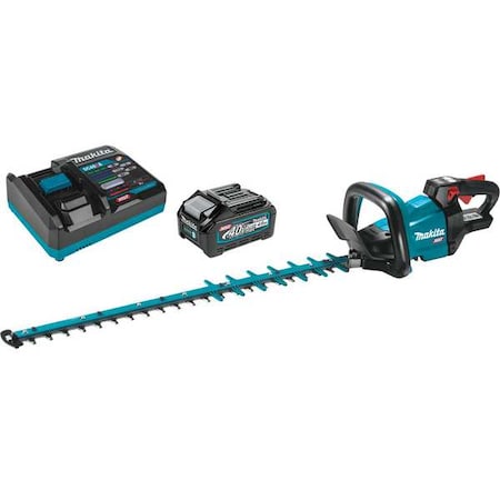 Cordless Battery-Powered Hedge Trimmer Kit, Double-Sided 30 in L Blade, 40V Cordless, 40 V MPN:GHU03M1