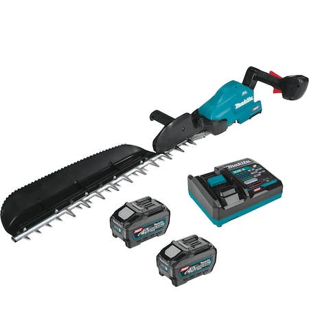 Cordless Battery-Powered Standard Hedge Trimmer, Single-Sided 24 in L Blade MPN:GHU04T