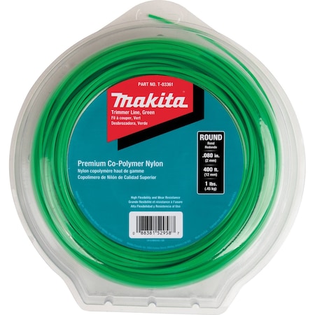 Round Trimmer Line, 0.080