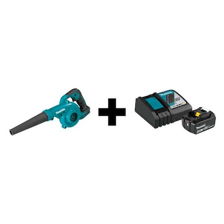 LXT® 18 V DC Battery Powered Leaf Blower, 113 cfm, 219 mph, Battery Included MPN:XBU05Z + BL1840BDC1