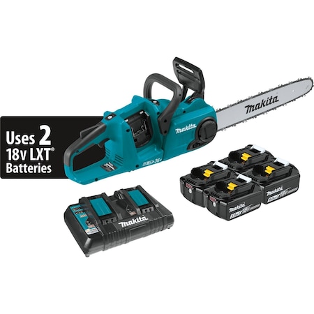 Chain Saw Kit, 5.0Ah, 18V X2 Bl, 16 in MPN:XCU04PT1