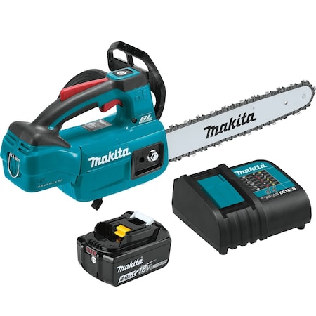 Top Handle Chain Saw Kit, Cordless, 12 in MPN:XCU10SM1