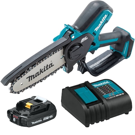 6 in L Cordless Battery-Powered Chainsaw Kit, Battery Included MPN:XCU14SR1