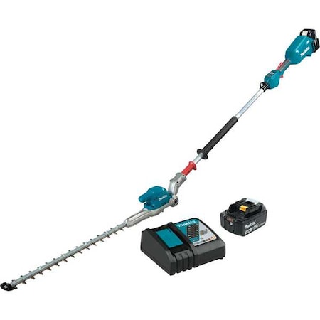 Cordless Battery-Powered Hedge Trimmer Kit, Double-Sided 20 in L Blade, 18V Electric, 18 V MPN:XNU01T