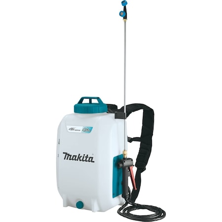 4 gal Backpack Sprayer, 5 9/16 ft L Hose, 23 5/8 in L Wand MPN:XSU02Z