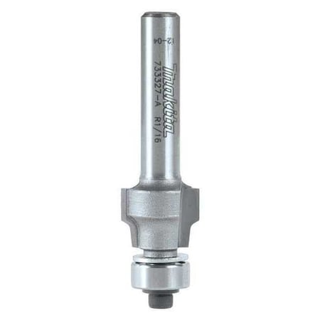 Router Bit, No File Trim, 1/4