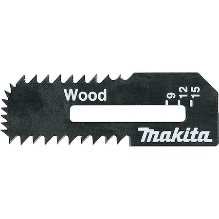 Wood Cutting High-Carbon Steel Saw Blade, Cut-Out, Wood, PK2, 2 PK MPN:B-49719