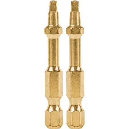 Impact Gold® No 2 Square Recess 2 in Power Bit, PK2 MPN:B-60501