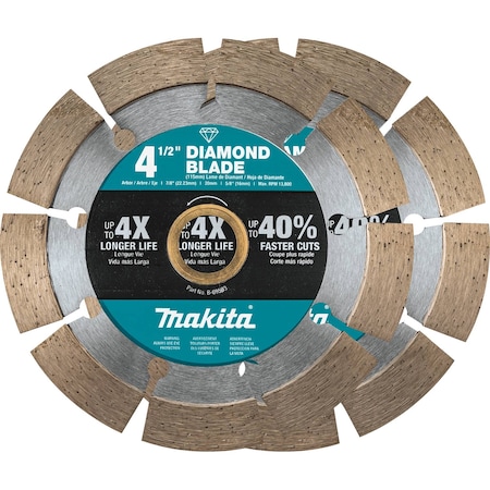 Blade, 4-1/2, Segmented, Gen, PK2 MPN:B-69602