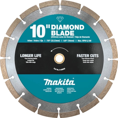 Blade, 10, Segmented, General MPN:B-69630