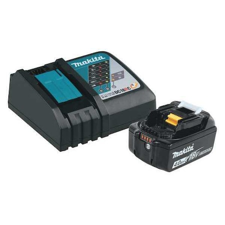 Battery and Charger Kit, 4 Ah, Li-Ion MPN:BL1840BDC1