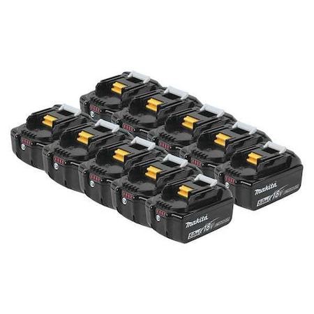 18V LXT 5.0Ah Battery, 10/pk MPN:BL1850B-10
