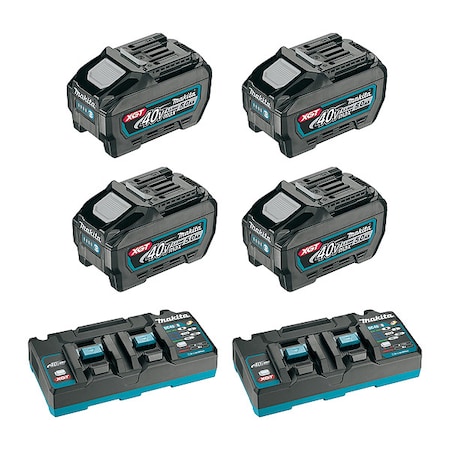 Battery and Charger Combo MPN:BL4050F-4 + DC40RB-2