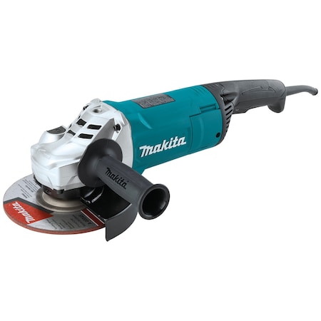 Angle Grinder, Corded, 7 in, w/ Lock-On Switch, 15A, 8, 500 RPM, Soft Start MPN:GA7082