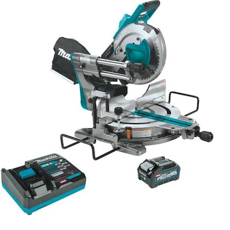 Cordless Miter Saw, 10 in Blade Dia., Max Blade Speed: 3, 600 RPM 5/8 in Arbor Size MPN:GSL03M1