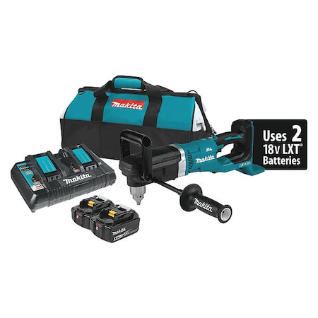 X2 LXT® Drill Kit, 1/2 in, 36 V DC, Cordless Drill MPN:XAD03PT