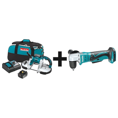 Cordless Combination Kit, 18V DC, 44 7/8 in Blade Length MPN:XBP02TX + XAD02Z