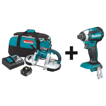 Cordless Combination Kit, 18V DC, 44 7/8 in Blade Length MPN:XBP02TX + XDT13Z