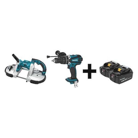 Cordless Combo Kit, 18.0 V, 2 Tools, 2 Batt MPN:XBP02Z, XPH03Z + BL1840B-2