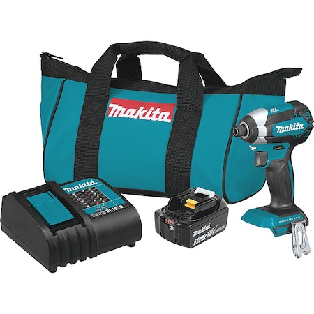 Cordless Impact Driver Kit, 18.0VDC MPN:XDT131 + BL1830B