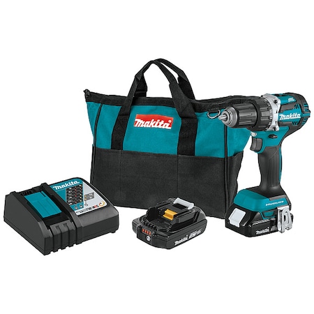 18V LXT Drill Kit, 1/2 in, 18 V DC, Battery Included Cordless Drill MPN:XFD12R