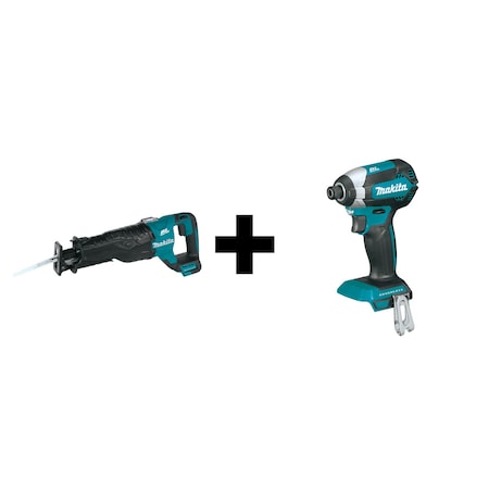 Cordless Recip Saw, w/Impact Driver MPN:XRJ05Z + XDT13Z