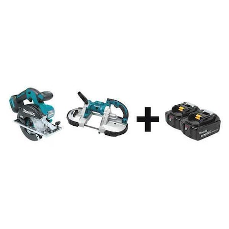 Cordless Combo Kit, 18.0 V, 2 Tools, 2 Batt MPN:XSC02Z, XBP02Z + BL1840B-2