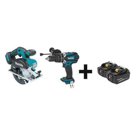 Cordless Combo Kit, 18.0 V, 2 Tools, 2 Batt MPN:XSC02Z, XPH03Z + BL1840B-2