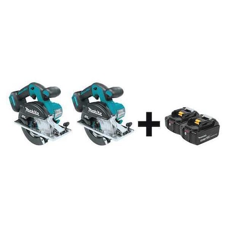 Cordless Circular Saw Kit, 18V, 4.0Ah MPN:XSC02Z, XSC02Z + BL1840B-2