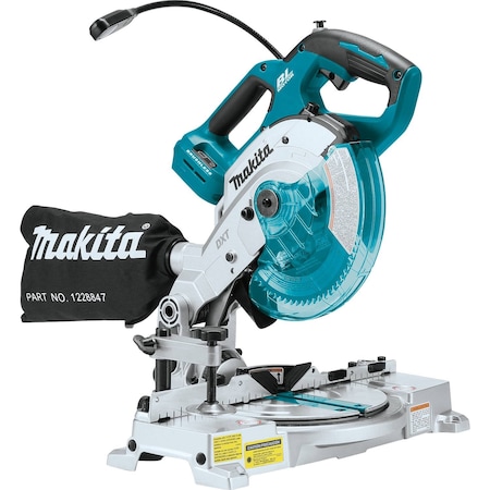 Miter Saw, 6 1/2 in Blade dia., Cordless MPN:XSL05Z