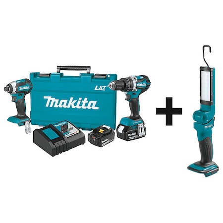 Cordless Combination Kit, 3 Tools, 18V DC MPN:XT269M + DML801