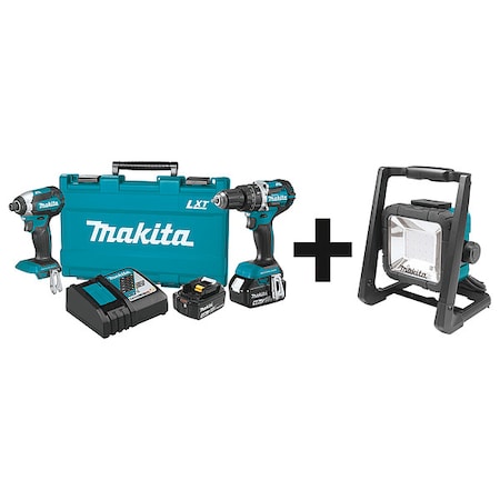 Cordless Combination Kit, 3 Tools, 18V DC MPN:XT269M + DML805