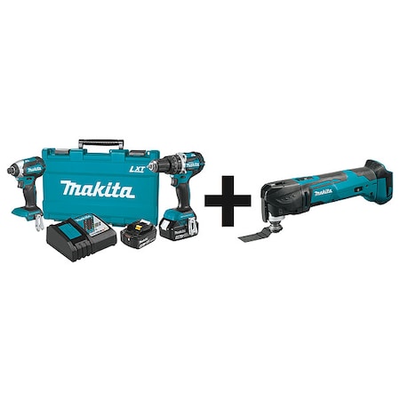 Cordless Combination Kit, 3 Tools, 18V DC MPN:XT269M + XMT03Z