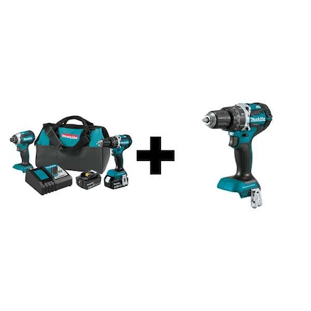 18V LXT Brushless 2pc Combo Kit (4.0Ah) MPN:XT269M + XPH12Z