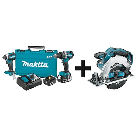 Cordless Combination Kit, 3 Tools, 18V DC MPN:XT269M + XSS02Z