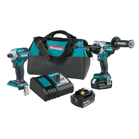 Cordless Tool Combination Kit, (2)5.0Ah MPN:XT288T