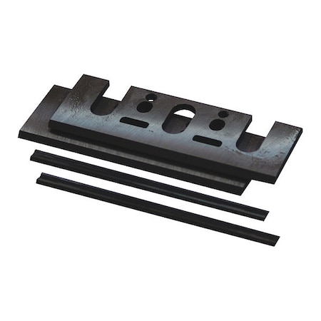 Planer Blade Set w/Set Plate 3-1/4 Double-Edged MPN:D-17239