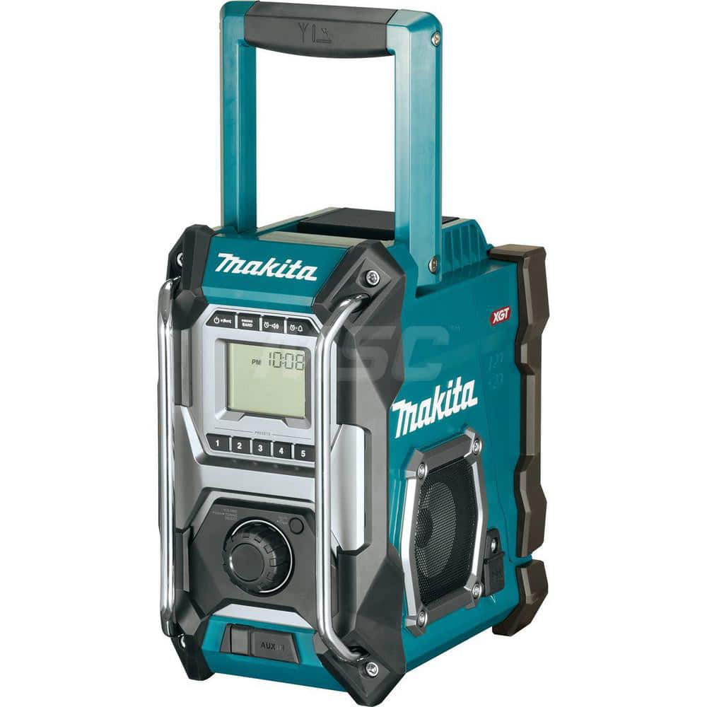 Job Site Radios; Job Site Radio Type: Bluetooth Speaker & Radio; Cordless; Radio Reception: AM; FM; Power Type: Battery; Electric; Display Type: Backlit LCD; Batteries Included: No; Battery Size: 40V MPN:GRM01