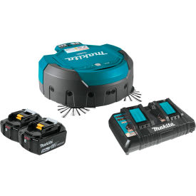 Makita®LXT® Lithium-Ion Cordless Robotic Vacuum W/ Batteries & Charger 18