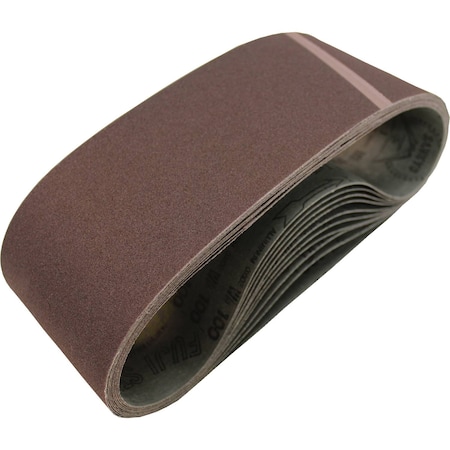 4 Inch X 24 Inch Abrasive Belt, 80 Grit, 4