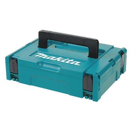 MAKPAC Interlocking Tool Case, Plastic, Blue, 15-1/2 in W x 11-1/2 in D x 4-1/2 in H MPN:197210-9