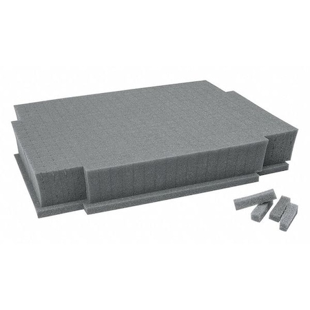 Foam Insert with Foam, 2 1/2 in H x 15 1/2 in W MPN:T-02571