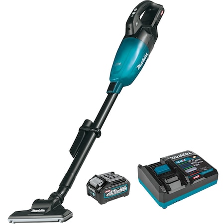 Upright Vacuum Cleaner, Teal/Black, 2.8 lb MPN:GLC01M1