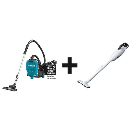 Cordless Combination Kit, 2 Tools, 18V DC MPN:XCV09Z + XLC02ZW
