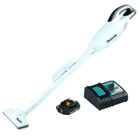 Upright Vacuum Cleaner, White, 2.7 lb MPN:XLC02RB1W