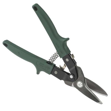 Aviation Snip, Right, 10 in, Fine Blanked Hardened Alloy Steel MPN:M2002